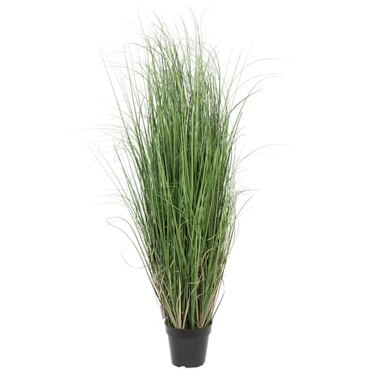 Artificial Potted Green Curled Grass By Vickerman | 48" | Michaels®
